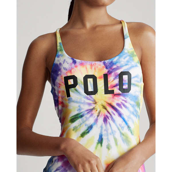 Polo Tie Dye One Piece Suit for Women Ralph Lauren UK