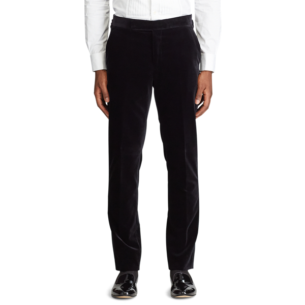 Black Velvet Trouser Polo Ralph Lauren 3