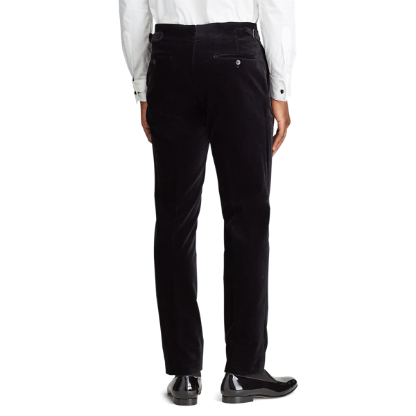Black Velvet Trouser Polo Ralph Lauren 4