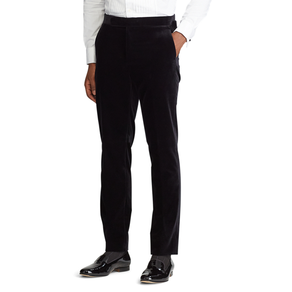 Black Velvet Trouser Polo Ralph Lauren 5