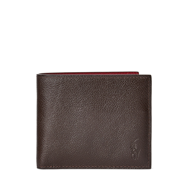 Burnished Leather Billfold Polo Ralph Lauren 1