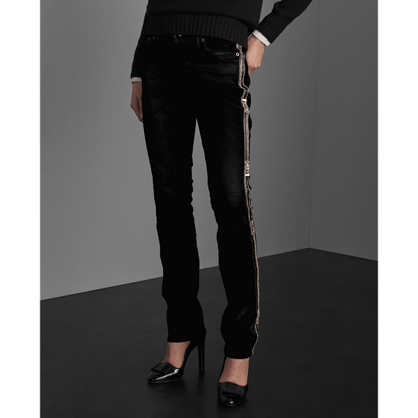 Black 160 Slim Jean Ralph Lauren Collection 3