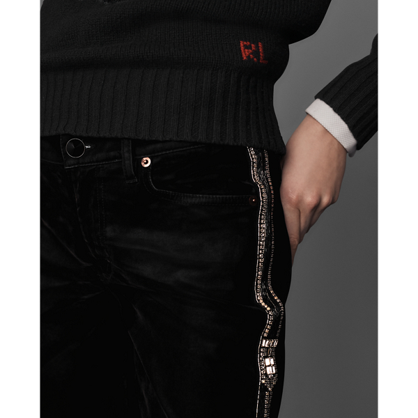 Black 160 Slim Jean Ralph Lauren Collection 6