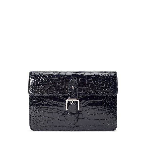 Porte-documents mini en alligator Purple Label en 1