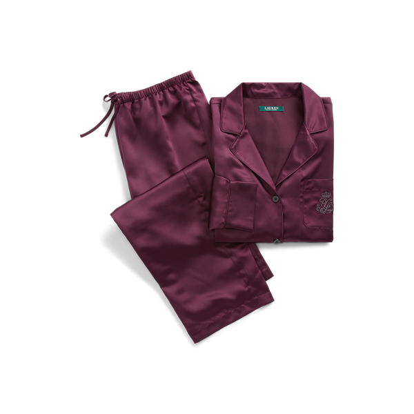 Satin Pyjama Set Lauren 1