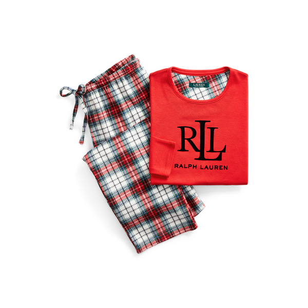 Plaid Fleece Pyjama Set