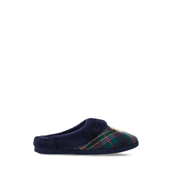 Chaussons &eacute;cossais en coton Lauren en 1
