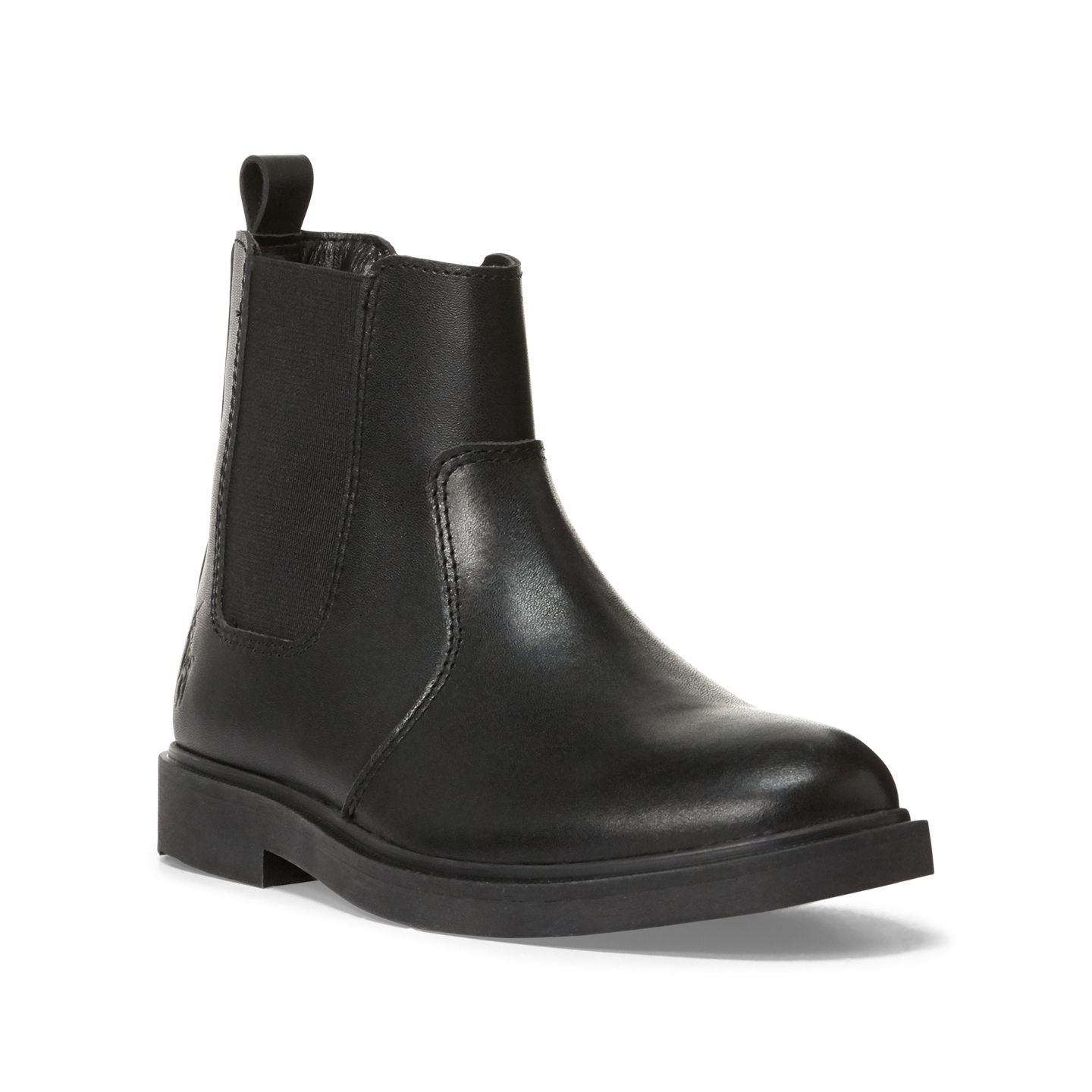 Детские ботинки Ralph Lauren Glaston Leather, цвет: Чёрный — фото 1