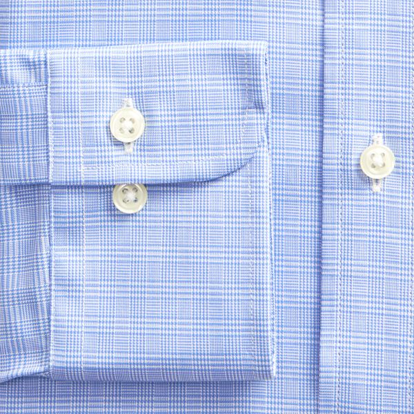 Agean Blue And White Slim Fit Easy Care Shirt Polo Ralph Lauren 2