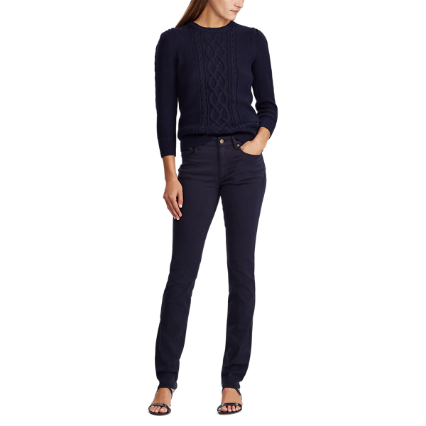 Lauren Navy Premier Straight Jeans Lauren 2