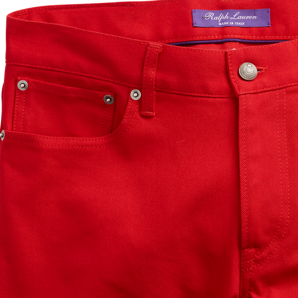 Red Stretch Slim Fit Stretch Jean Purple Label 6