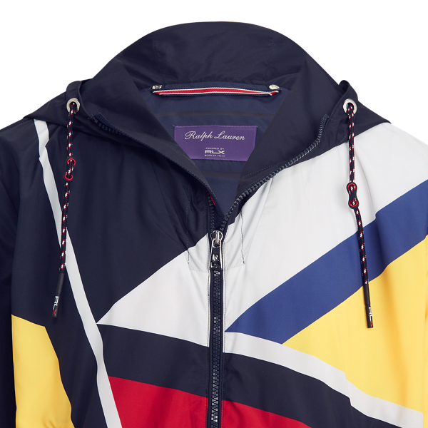 Riviera Abstract Widmore RLX Hooded Jacket Purple Label 7