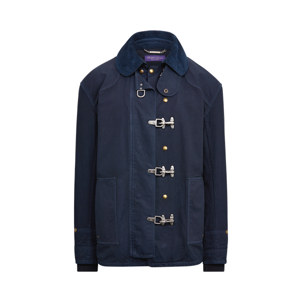 Classic Chairman Navy Crestly Garment-Dyed Jacket Purple Label 2