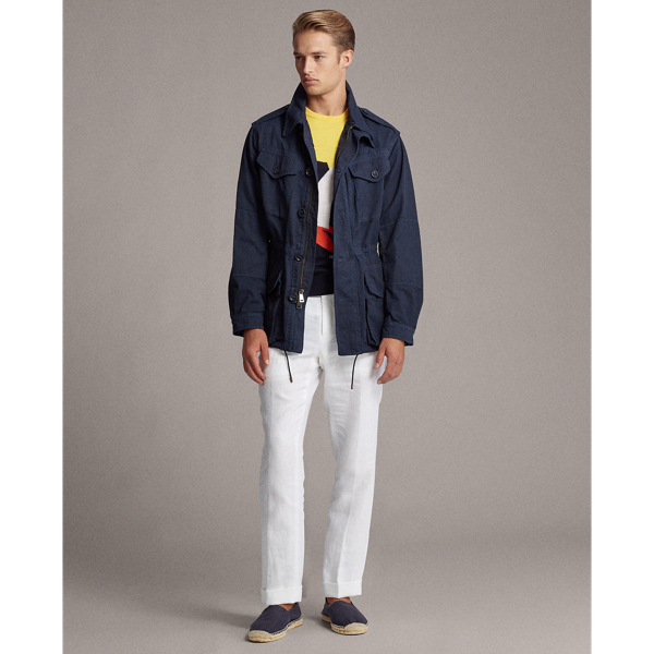 Classic Chairman Navy Whitton Field Jacket Purple Label 4