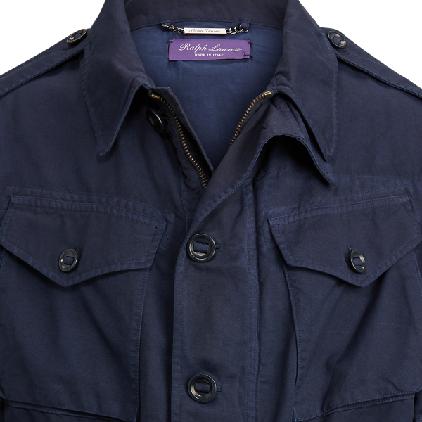 Classic Chairman Navy Whitton Field Jacket Purple Label 8