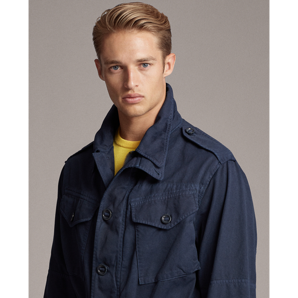 Classic Chairman Navy Whitton Field Jacket Purple Label 7