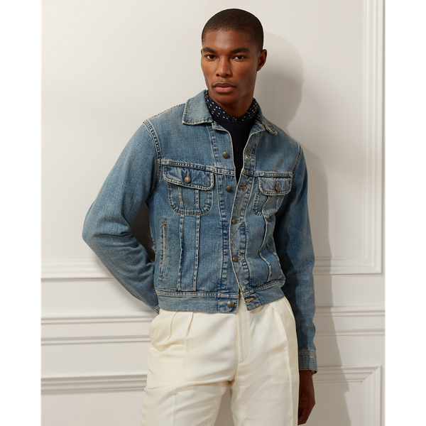 Jean jacket ralph lauren on sale