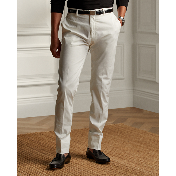 Ralph lauren mens white pants online