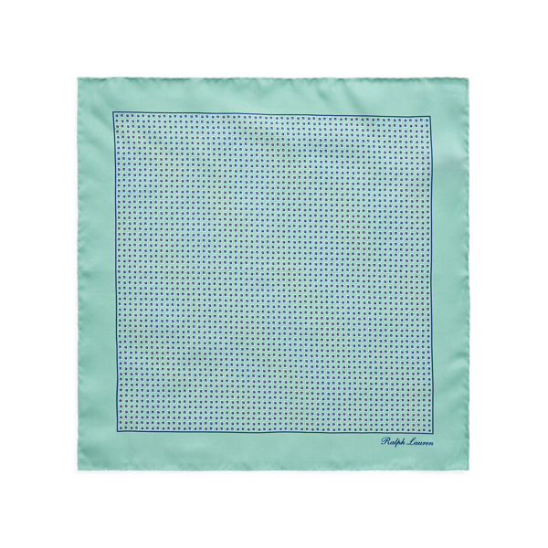 Mint Neat Silk Pocket Square Purple Label 2