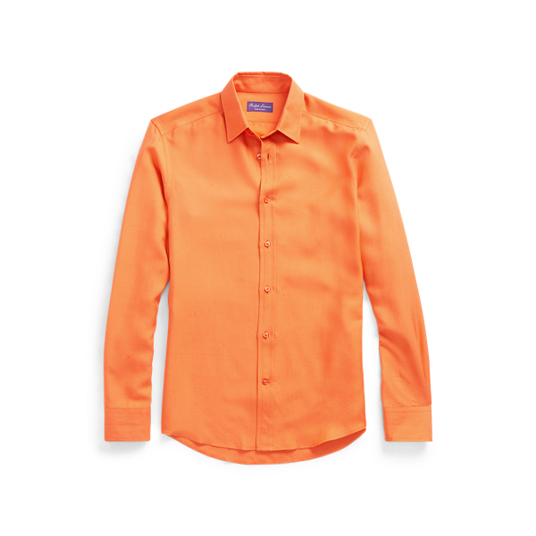 Camicia in shantung di seta