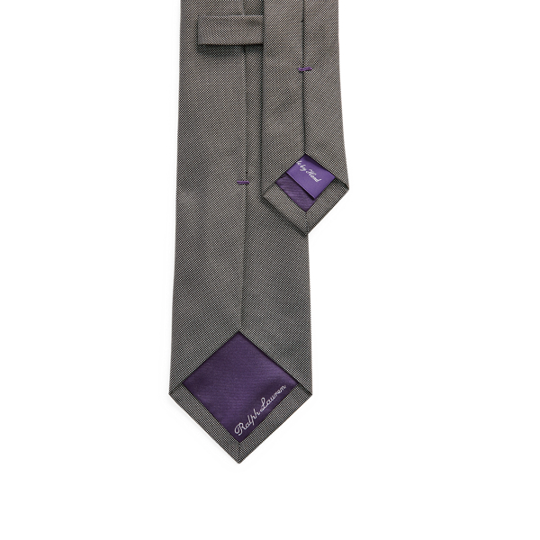 Black Micro-Pin Dot Silk Tie Purple Label 2