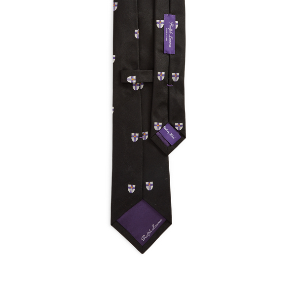 Black Silk Club Tie Purple Label 2