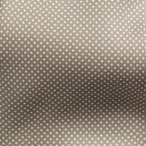 Grey Pin Dot Silk Foulard Tie Purple Label 3