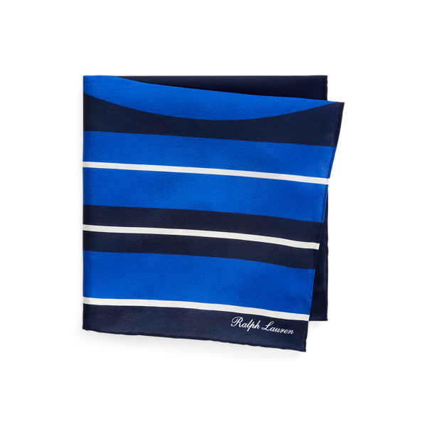 Art Deco Silk Pocket Square