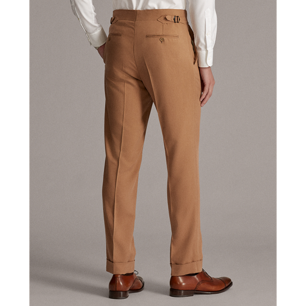 Mocha Kent Handmade Silk Gabardine Suit Purple Label 9