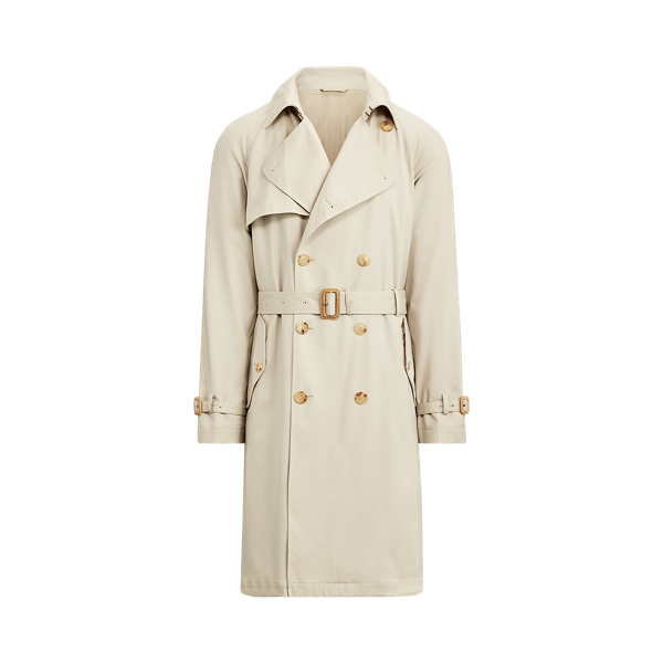 Water-Repellent Wool Coat Purple Label 1
