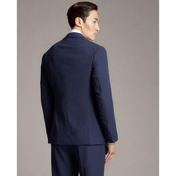 Navy Kent Wool Crepe Suit Jacket Purple Label 6