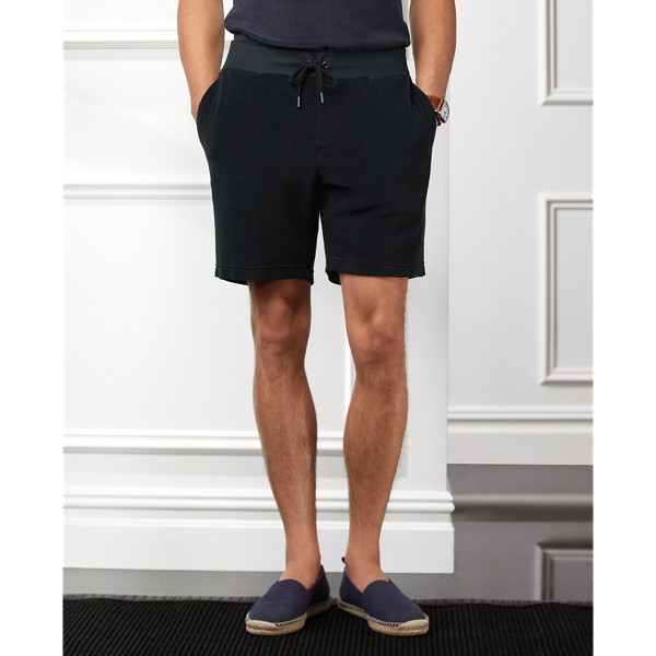 Classic Chairman Navy Riviera Terry Drawstring Short Purple Label 4