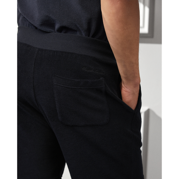 Classic Chairman Navy Riviera Terry Drawstring Short Purple Label 6