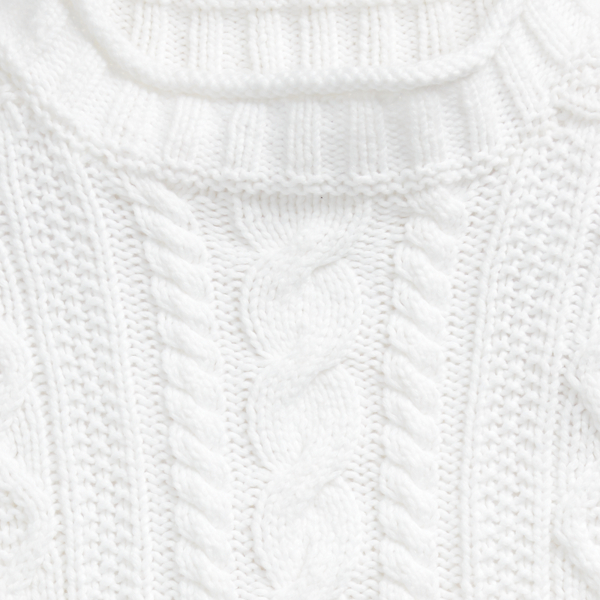 Off White Hand-Knit Cotton-Blend Jumper Purple Label 7