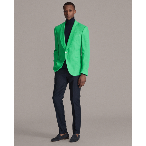 Green Gregory Wool Jacket Purple Label 4
