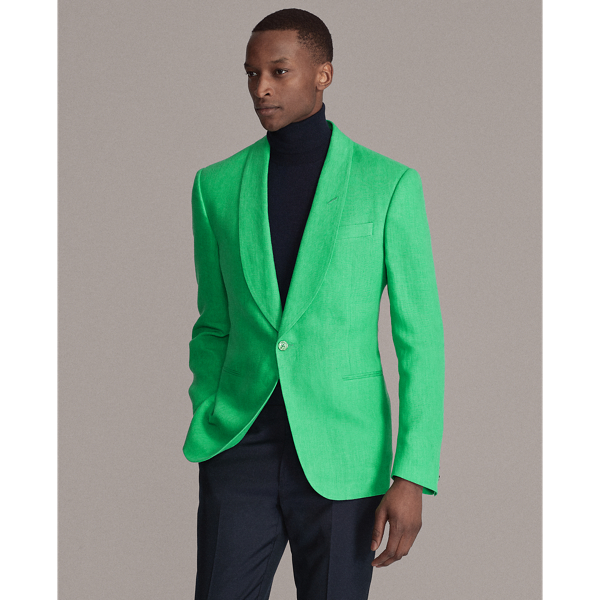 Green Gregory Wool Jacket Purple Label 5