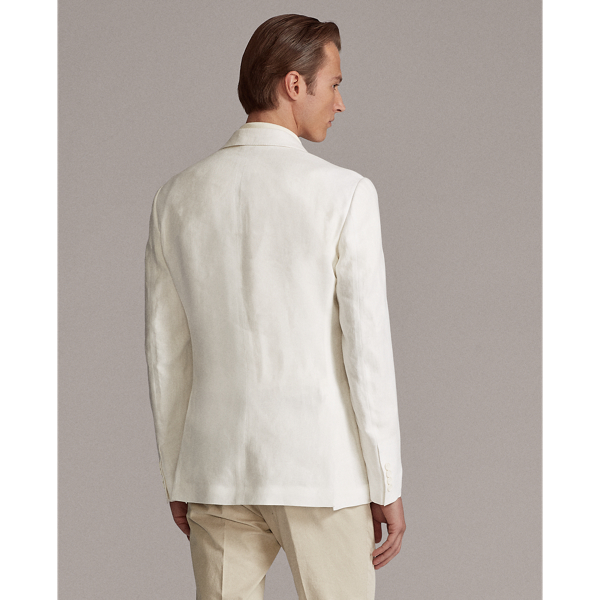 Off White Kent Linen Suit Jacket Purple Label 6