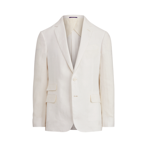 Kent Linen Suit Jacket Purple Label 1