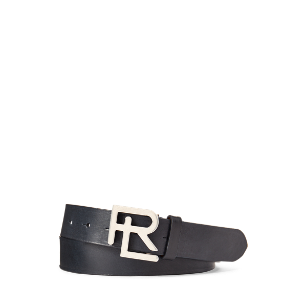 RL-Buckle Leather Belt Purple Label 1