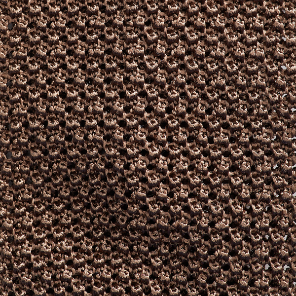 Taupe Knit Silk Tie Purple Label 3