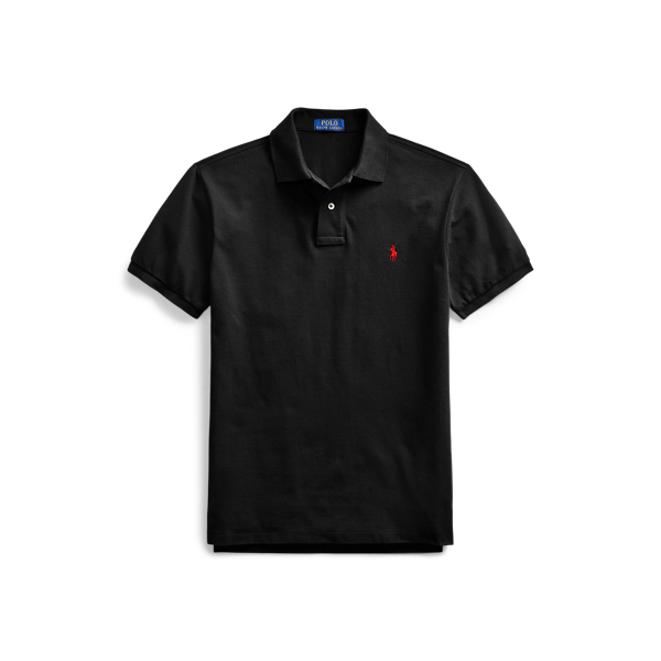 Men s Black Polo Shirts Ralph Lauren