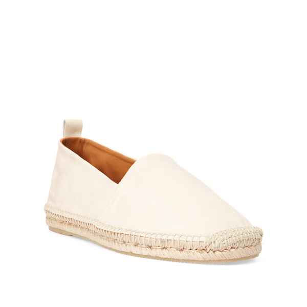 Cream Bosworth Linen Espadrille Purple Label 3