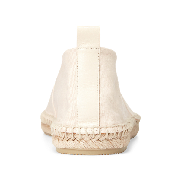 Cream Bosworth Linen Espadrille Purple Label 4