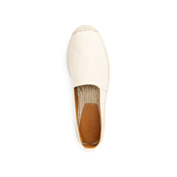 Cream Bosworth Linen Espadrille Purple Label 5