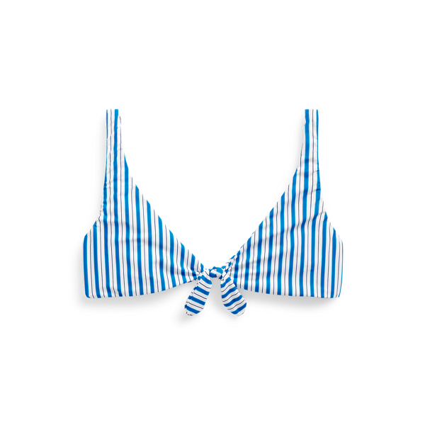 Gestreepte bikinitop met strik voor Polo Ralph Lauren in 1