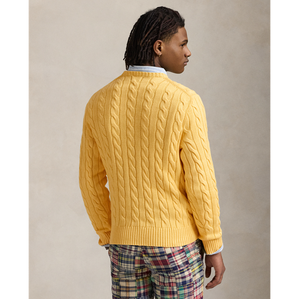 Cable-Knit Cotton Jumper