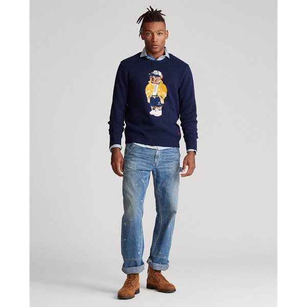 Maglia Polo Bear CP-93 Polo Ralph Lauren in Blu navy marinaio 3