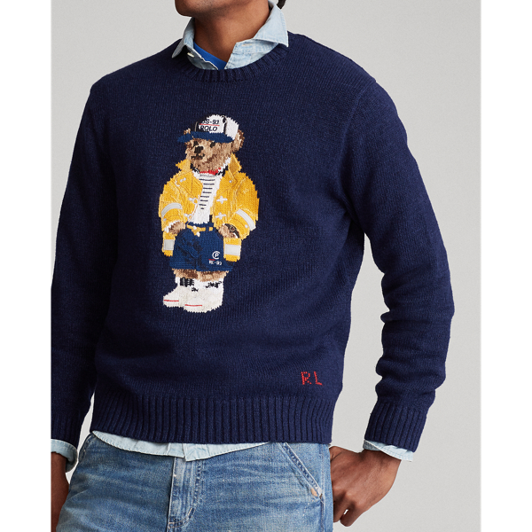 Maglia Polo Bear CP-93 Polo Ralph Lauren in Blu navy marinaio 5