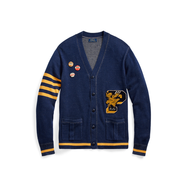 Letterman Cardigan for Men Ralph Lauren UK