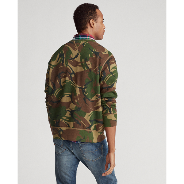 British Elmwood Camo Polo Camo Fleece Sweatshirt Polo Ralph Lauren 5